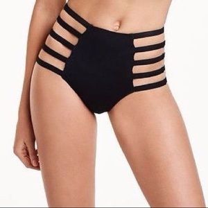 Victoria’s Secret high waisted strappy bikini bttm